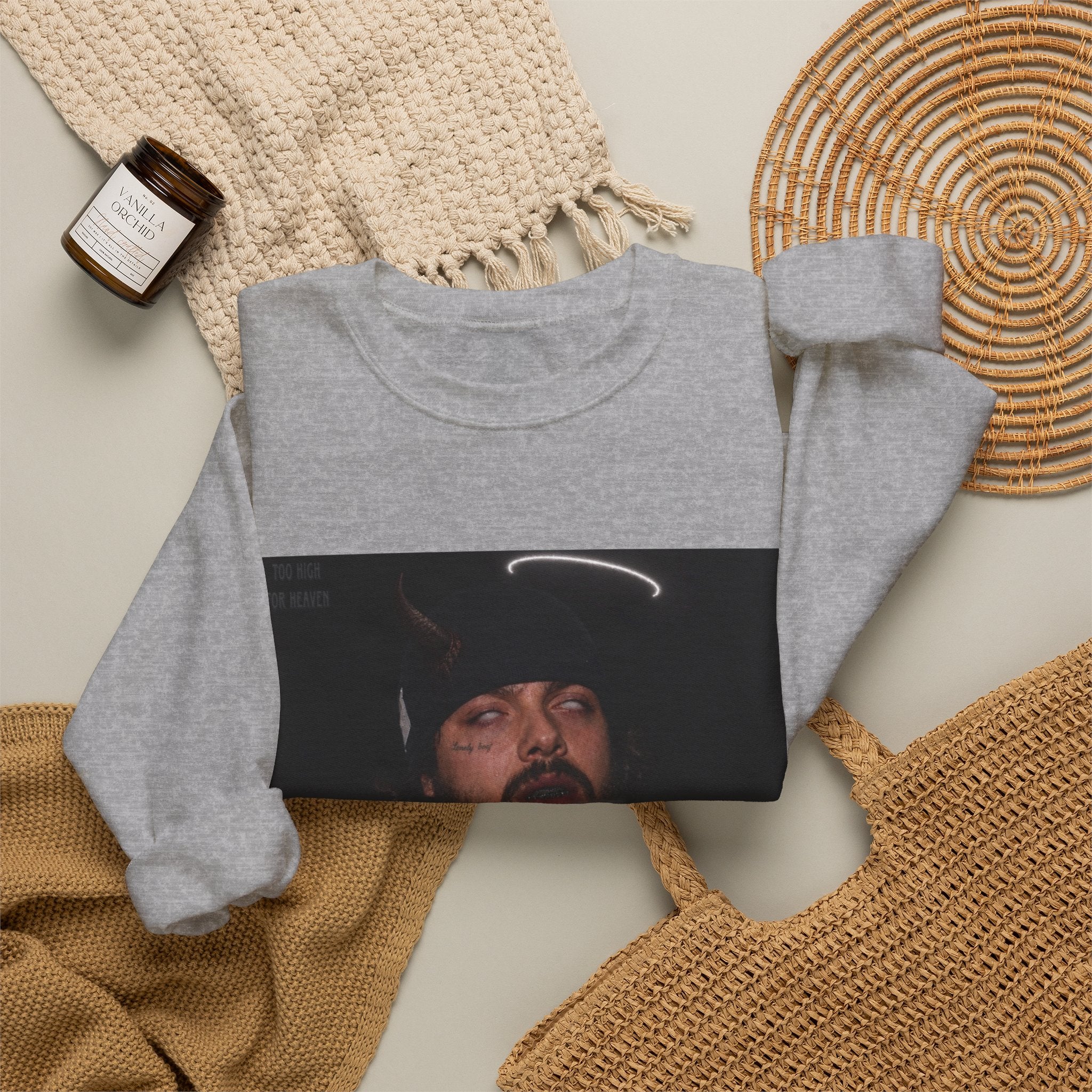 Graphic Crewneck Sweatshirt