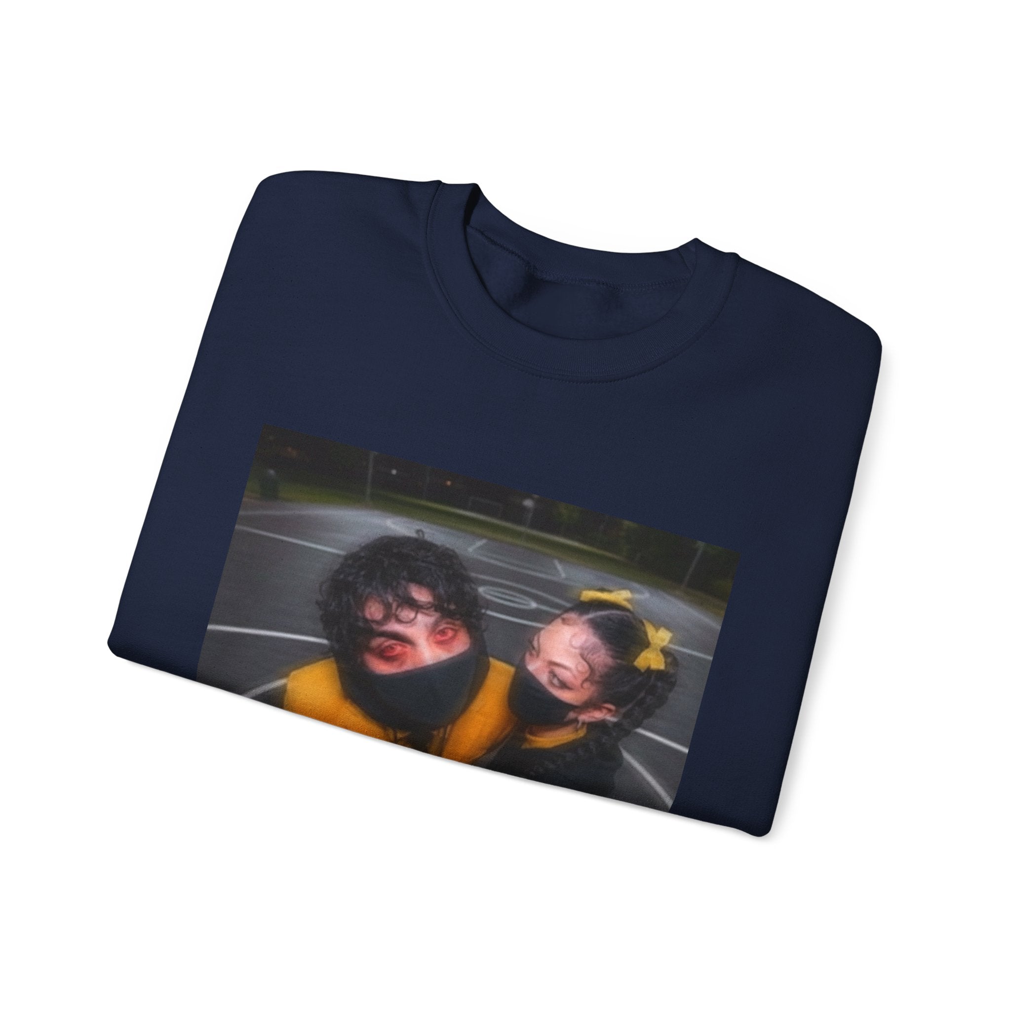 Crewneck Sweatshirt — Blurry Cheer Friends Photo Print