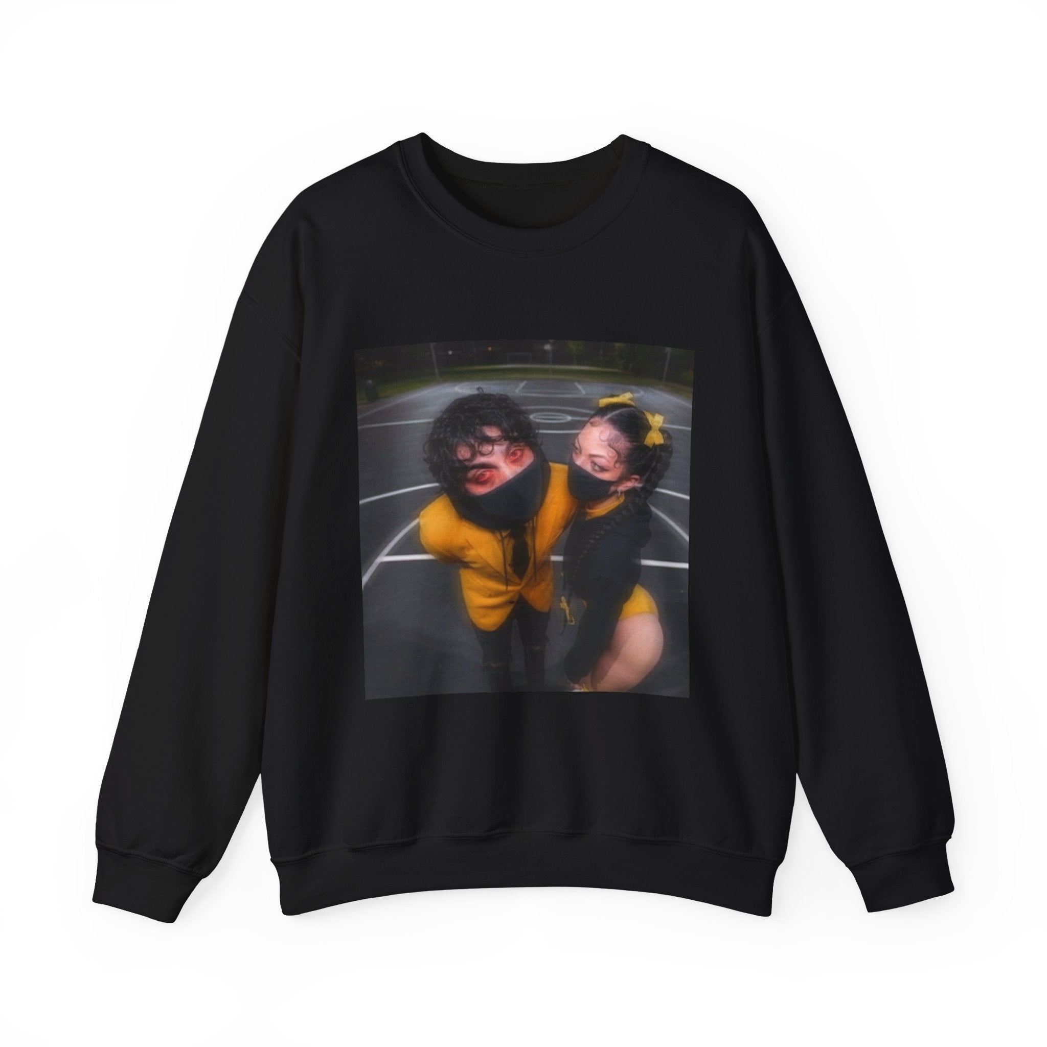 Crewneck Sweatshirt — Blurry Cheer Friends Photo Print