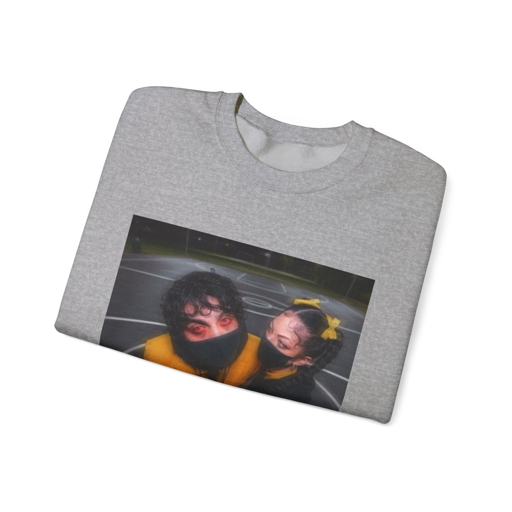 Crewneck Sweatshirt — Blurry Cheer Friends Photo Print
