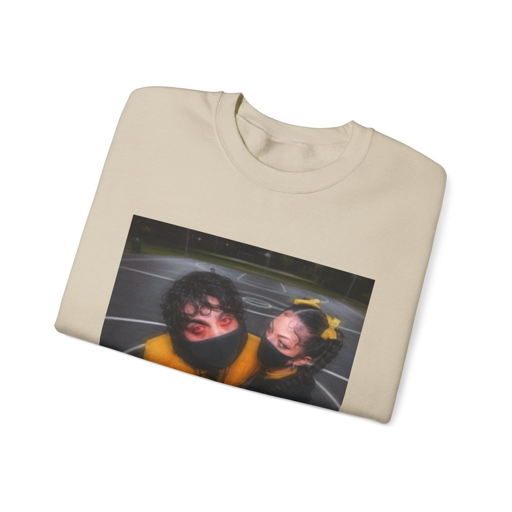 Crewneck Sweatshirt — Blurry Cheer Friends Photo Print