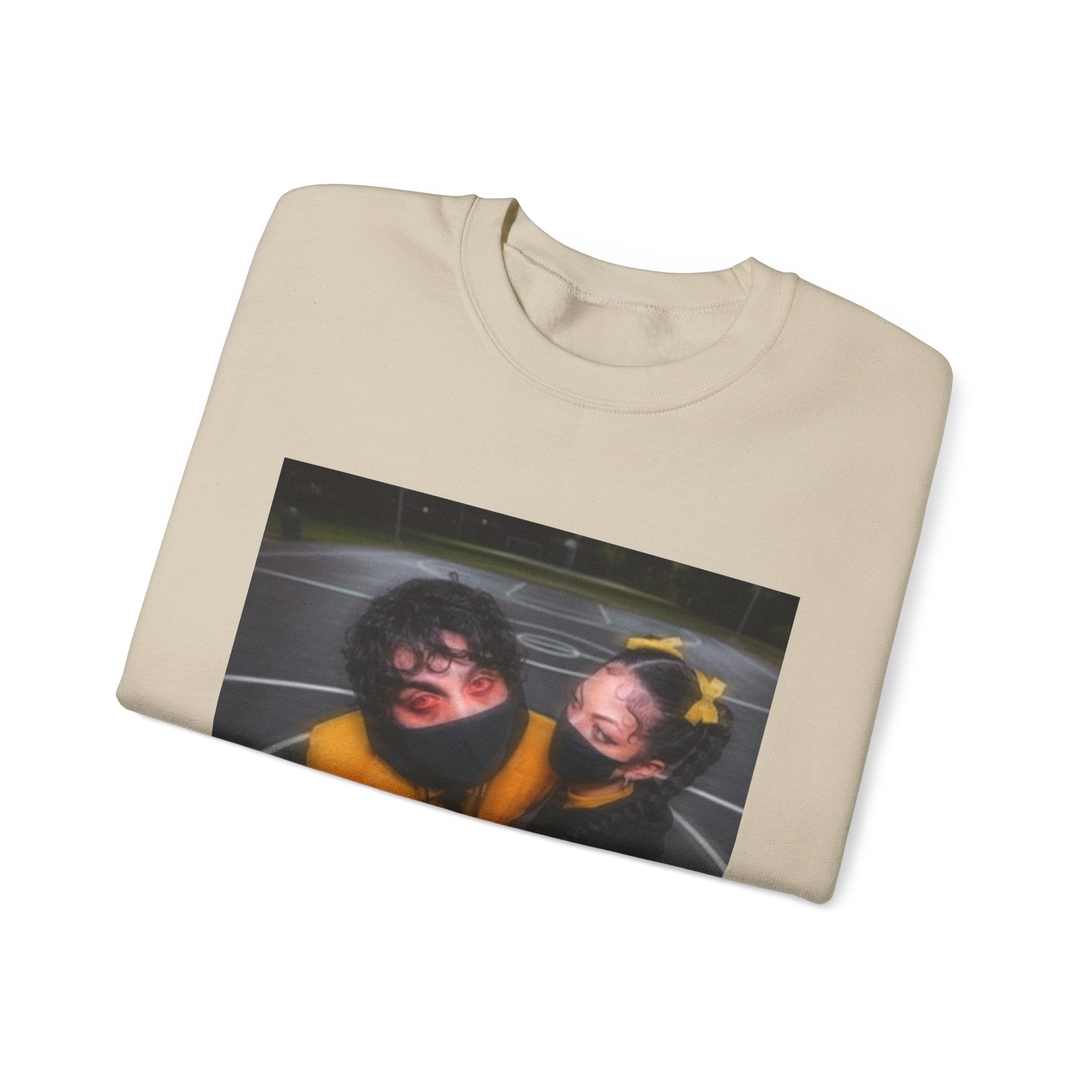 Crewneck Sweatshirt — Blurry Cheer Friends Photo Print