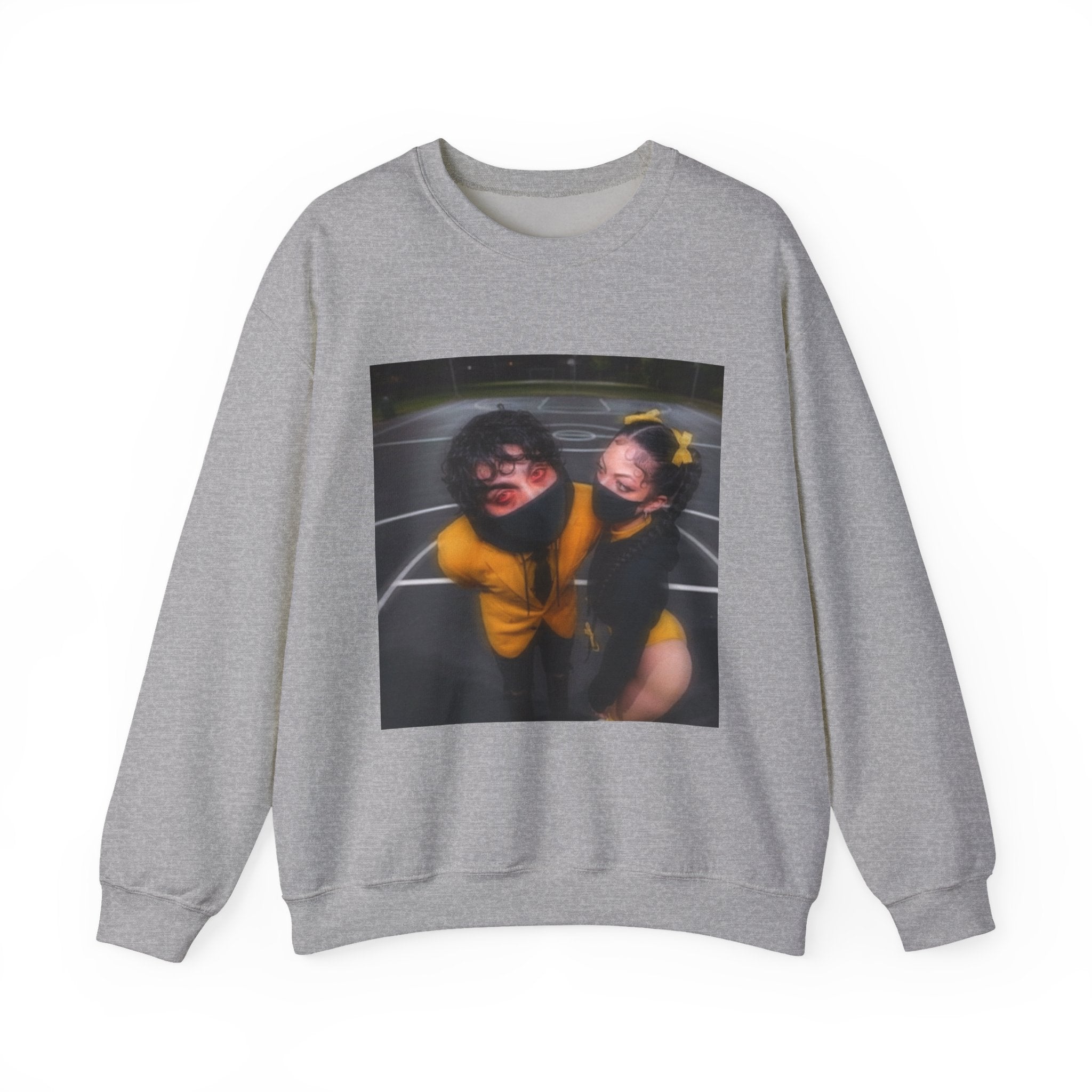 Crewneck Sweatshirt — Blurry Cheer Friends Photo Print