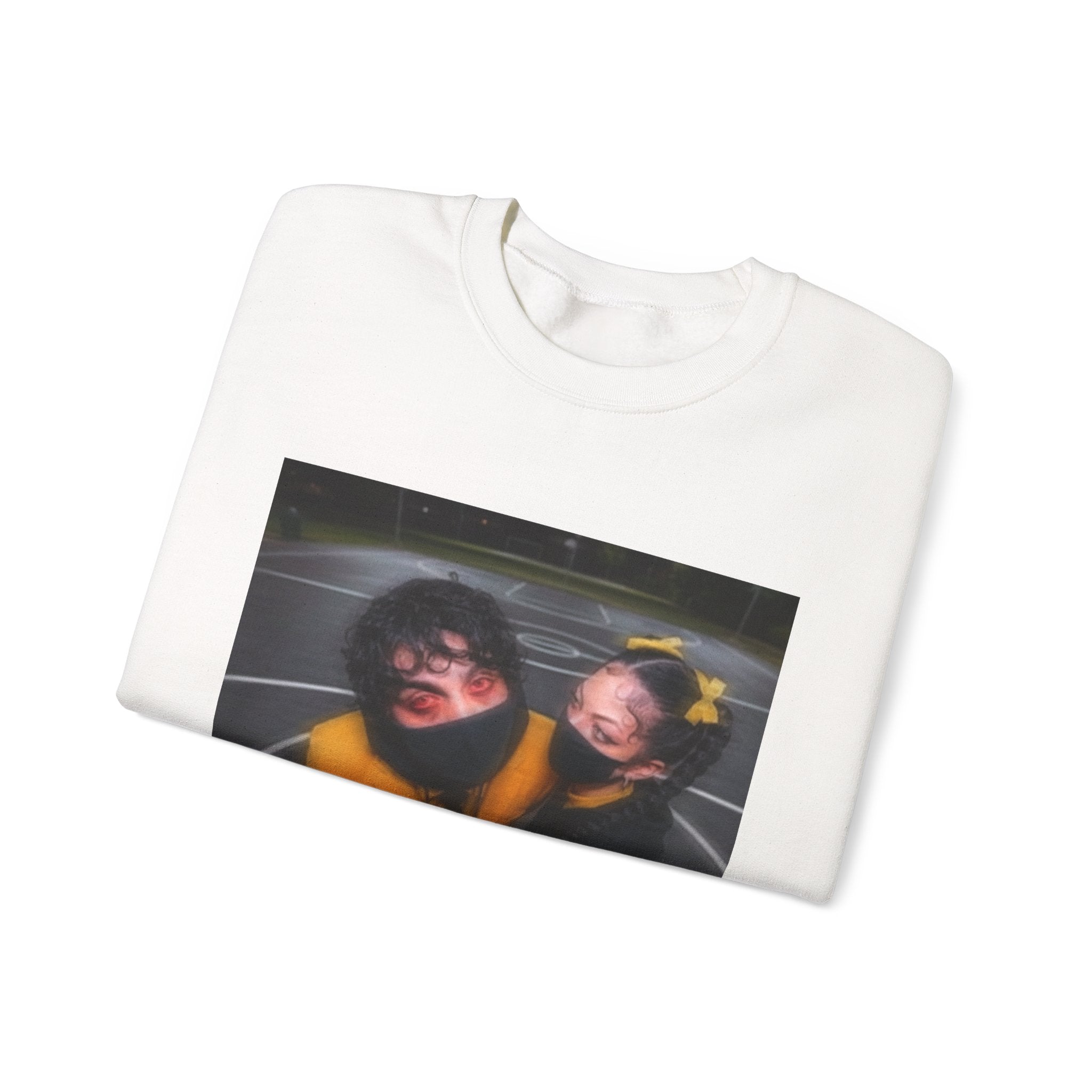 Crewneck Sweatshirt — Blurry Cheer Friends Photo Print