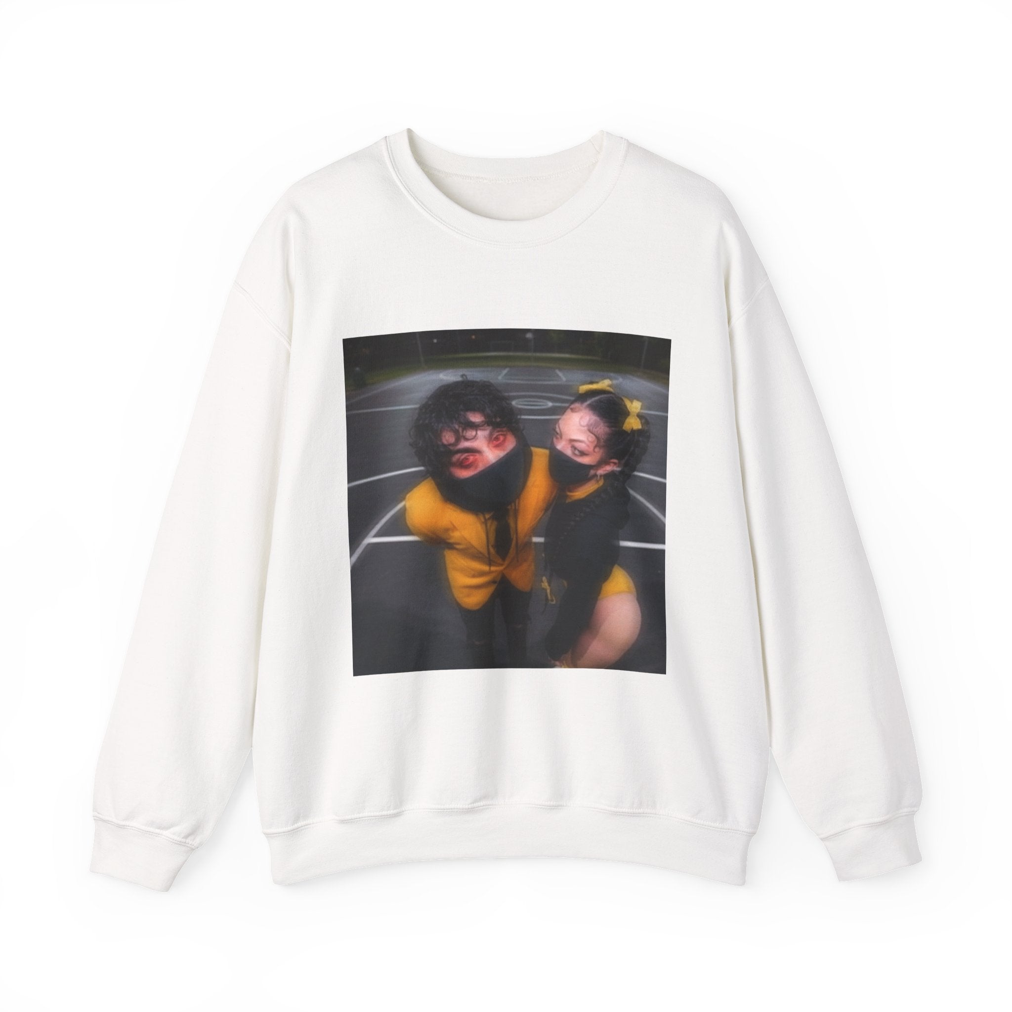 Crewneck Sweatshirt — Blurry Cheer Friends Photo Print