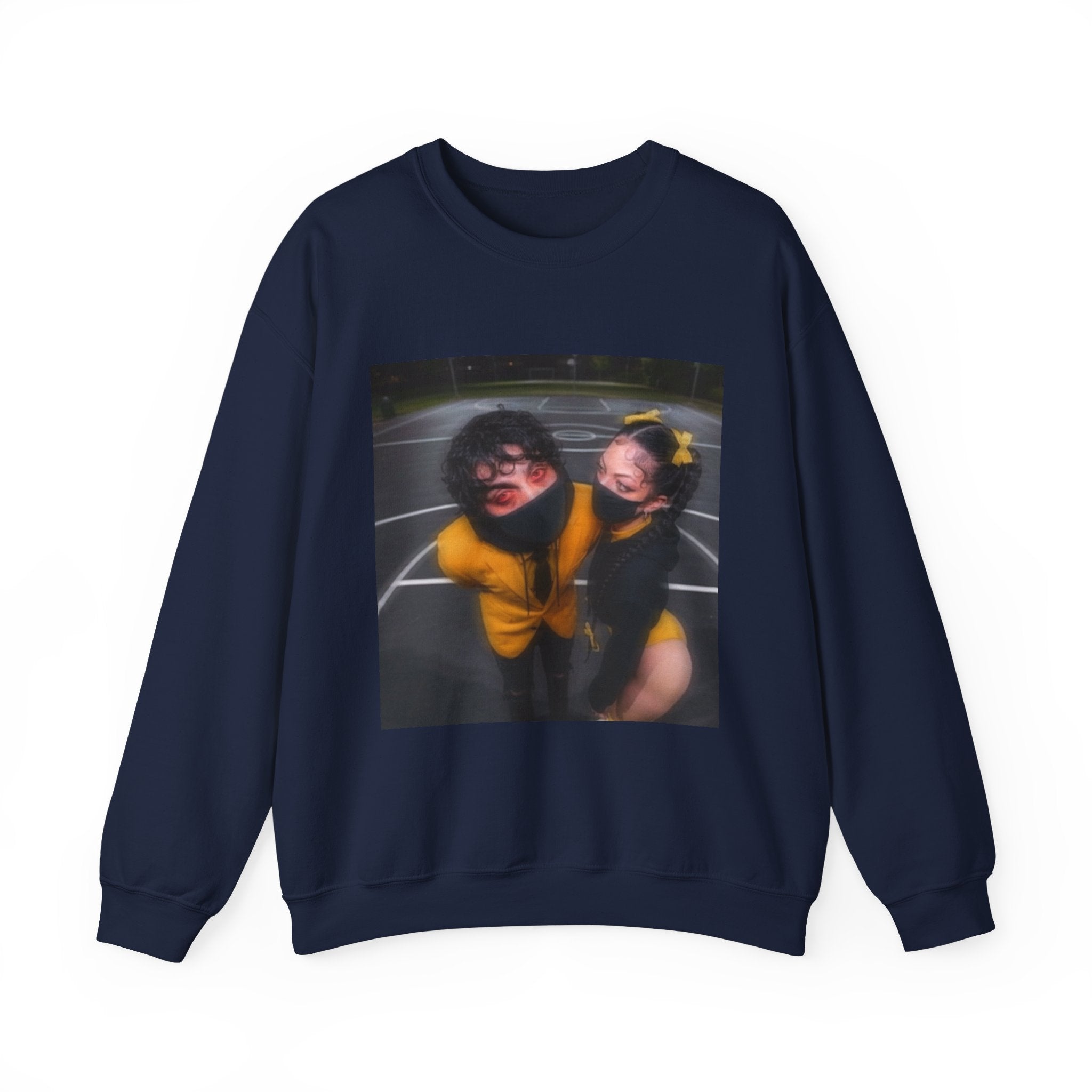 Crewneck Sweatshirt — Blurry Cheer Friends Photo Print