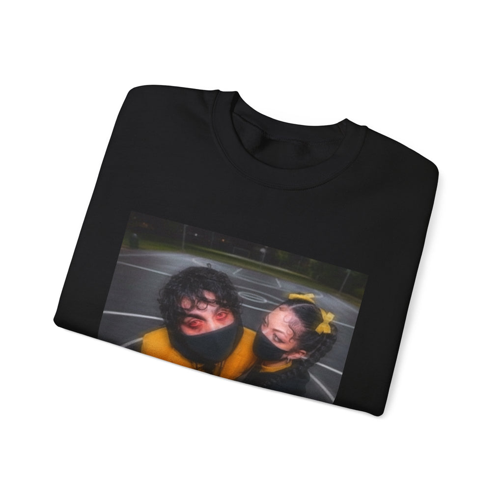 Crewneck Sweatshirt — Blurry Cheer Friends Photo Print