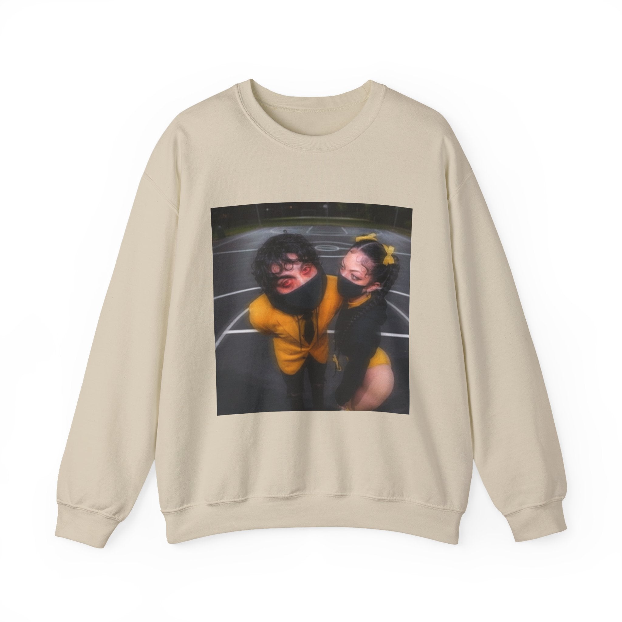 Crewneck Sweatshirt — Blurry Cheer Friends Photo Print