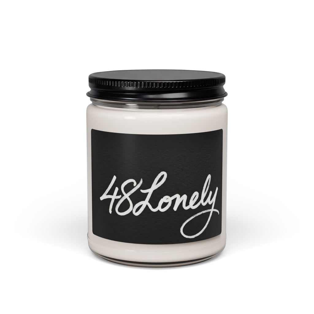 48Lonely Scented Soy Candle — 9oz Aromatherapy Candle for Relaxation & Self-Care