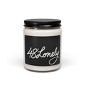 48Lonely Scented Soy Candle — 9oz Aromatherapy Candle for Relaxation & Self-Care